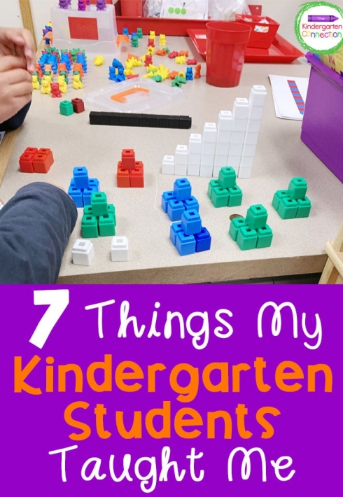 7 Things My Kindergarten Students Taught Me